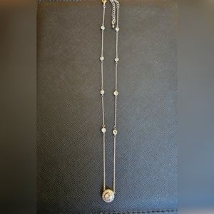 Beautiful silver jewelry necklace